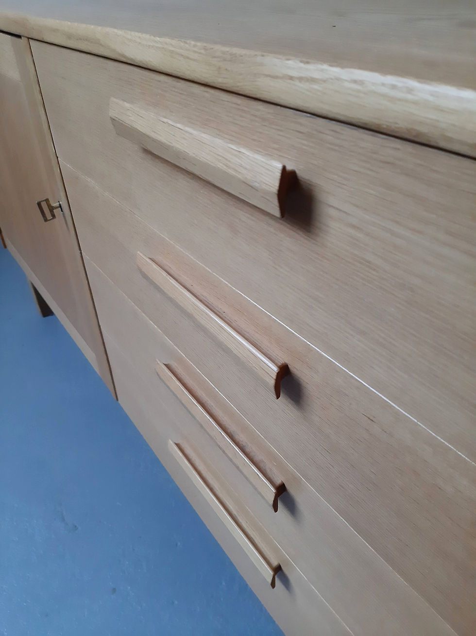 Thumbnail: Mid-century Swedish Oak Sideboard by Troeds