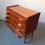 Thumbnail: Small 1950s Danish teak chest of 4 drawers