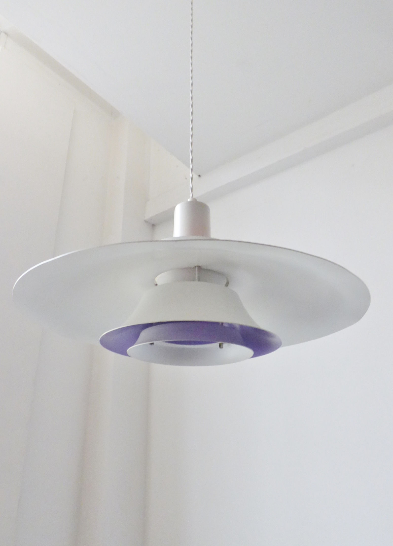 Danish tiered pendant light PH style vintage