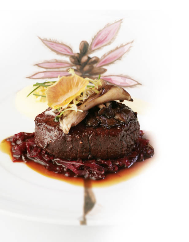 venison con salsa de cocoa neeb