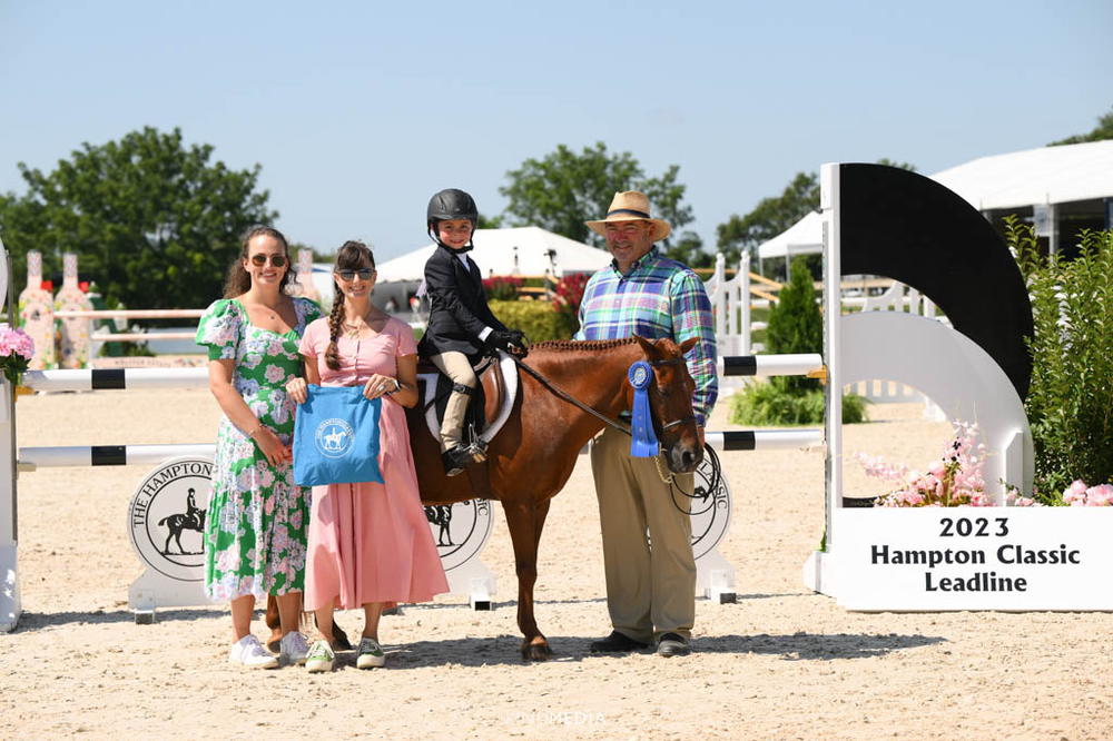 Harbour Mentzel y Oopsie Daisy ganaron su clase Leadline 5-7
