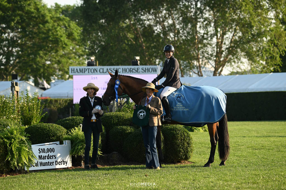 Brianne Goutal-Marteau y Heartland se alzaron con la victoria  en el Marders Local Hunter Derby de $10,000