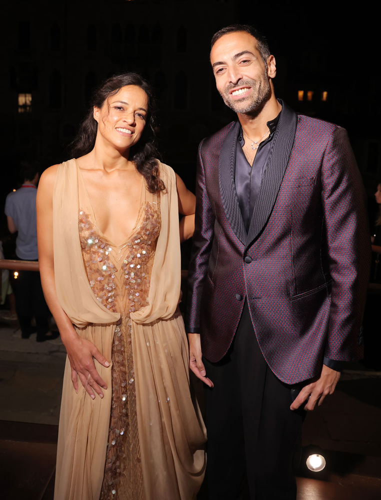Michelle Rodríguez   y Mohammed Al Turki 
