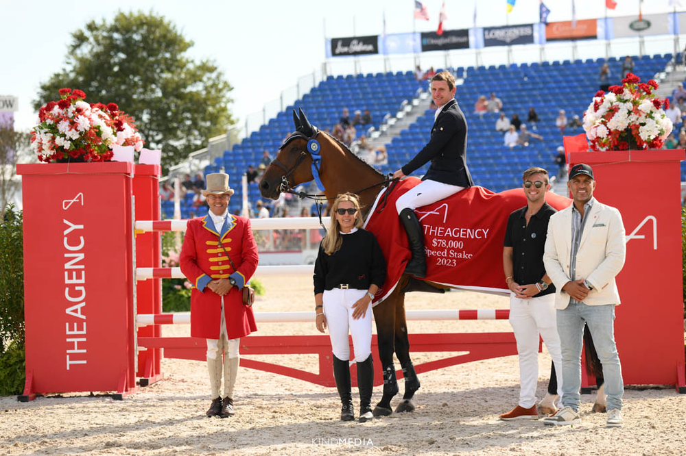Darragh Kenny y su caballo Eddy Blue