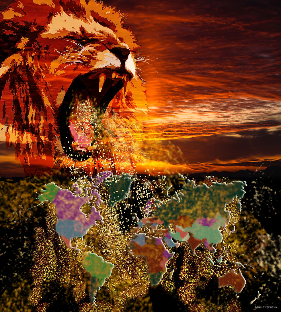 Roaring over the nations