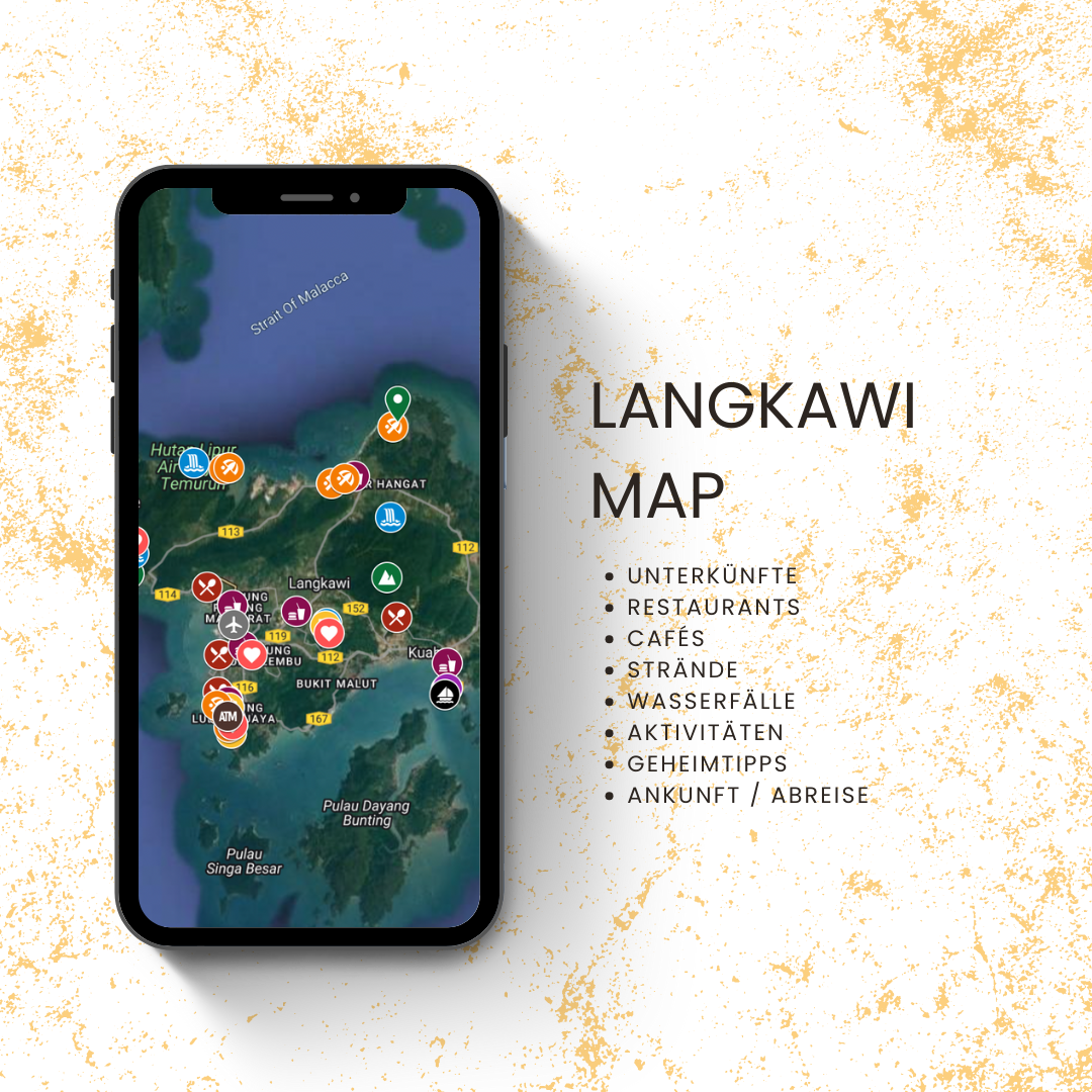 Google Maps Pins: Langkawi Map