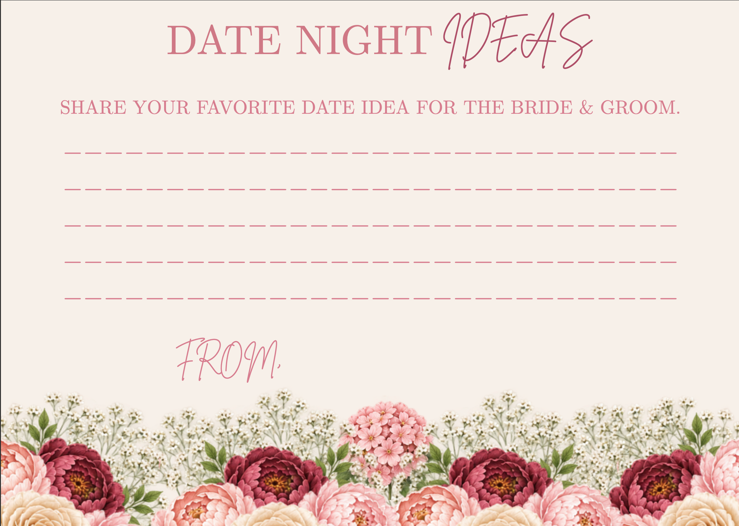 Date Night Ideas
