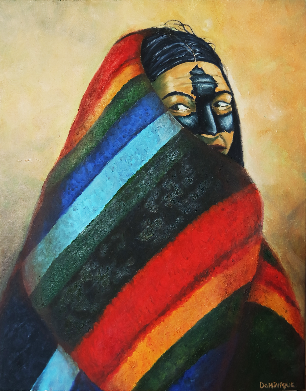 "Mujer en chal"