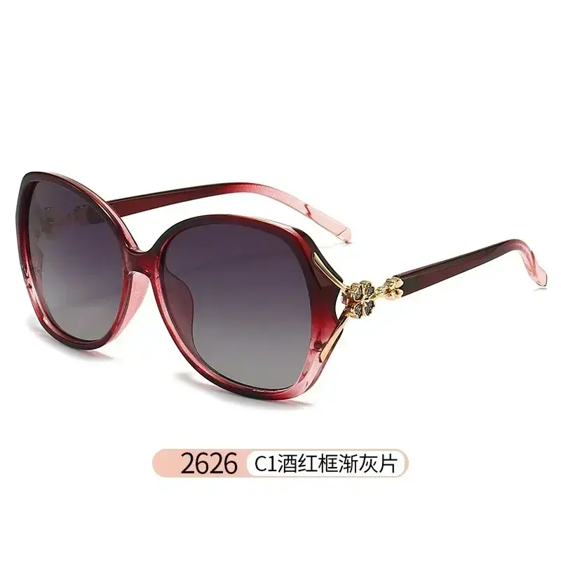 Thumbnail: Womens Polarized Prescription Sunglasses Large Frame Vintage Glasses for Driving