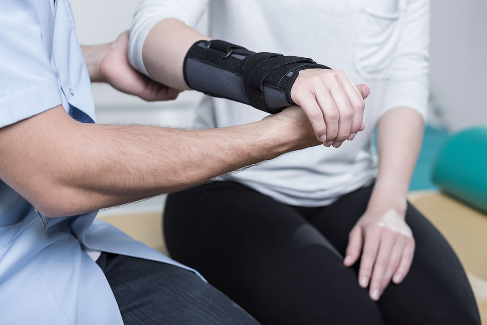 Trattamento delle lesioni al braccio