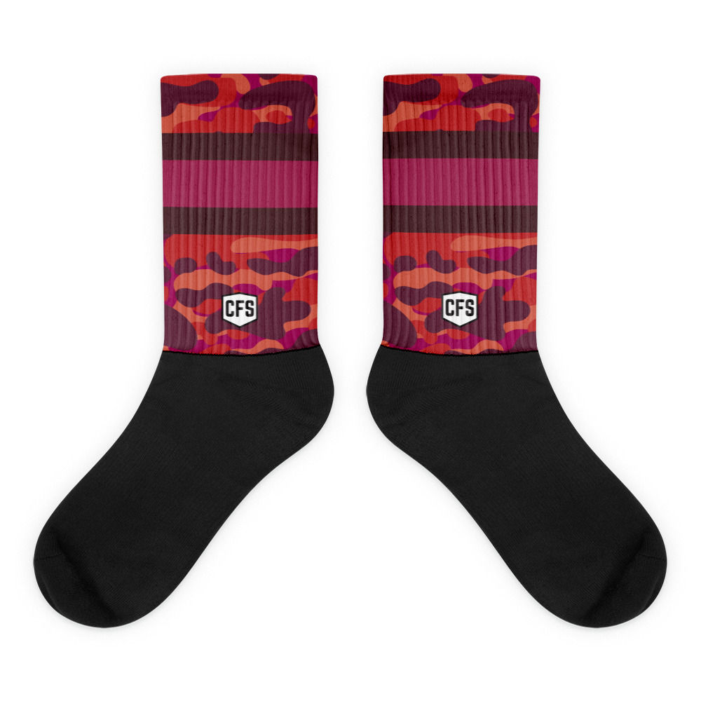 CFS Socks - Red Camo