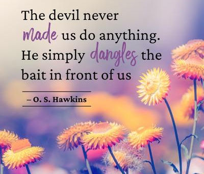 Temptation Is Not Sin