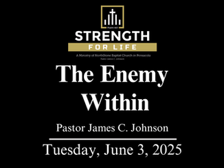 God is not our enemy. When we are tempted, when evil solicits us to sin, God is not the One doing it. In James 1, the first preacher of the Jerusalem church goes into great detail to h