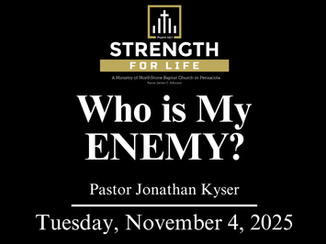 Blog title card; topic is how Christians should treat their enemies