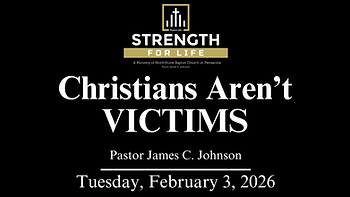 Blog title card; topic is when Christians are victims