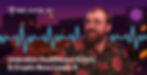 Charles Hoskinson in floral shirt in front of building with neon heart monitor line, coins floating. Text: "Unbroken Healthcare Exists, A Crypto Boss Leads It."