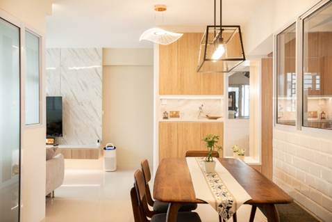 Warm White can brings out the coziness ambience for the space