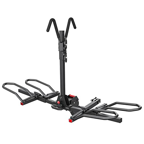 KYX 2 Hitch Mounted EBike Rack, Carries 2 Bikes up to 90 lbs Each fo