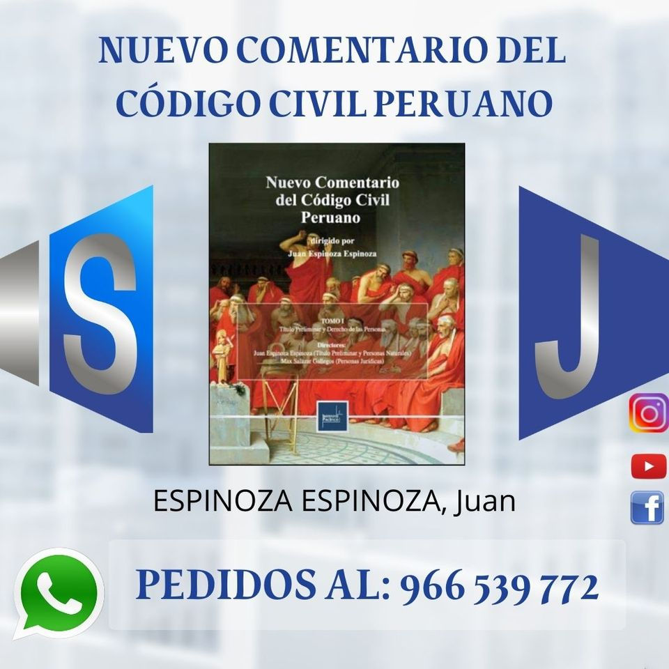 NUEVO COMENTARIO DEL CÓDIGO CIVIL PERUANO