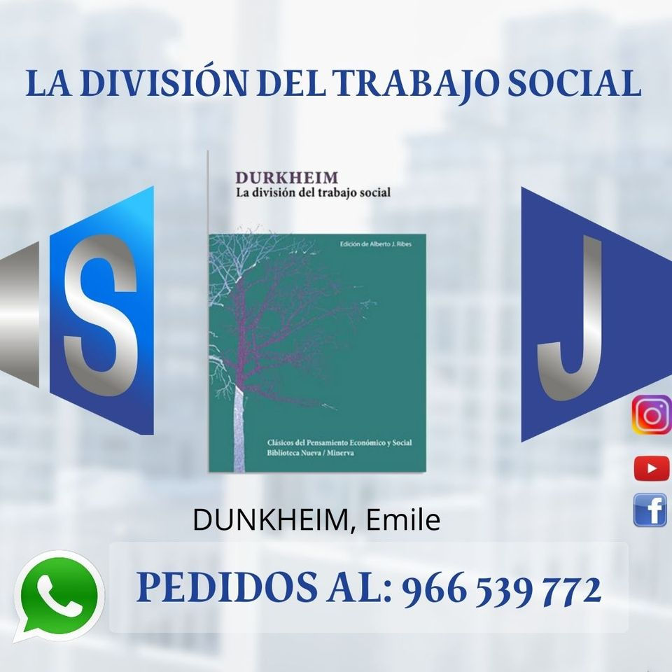 LA DIVISIÓN DEL TRABAJO SOCIAL