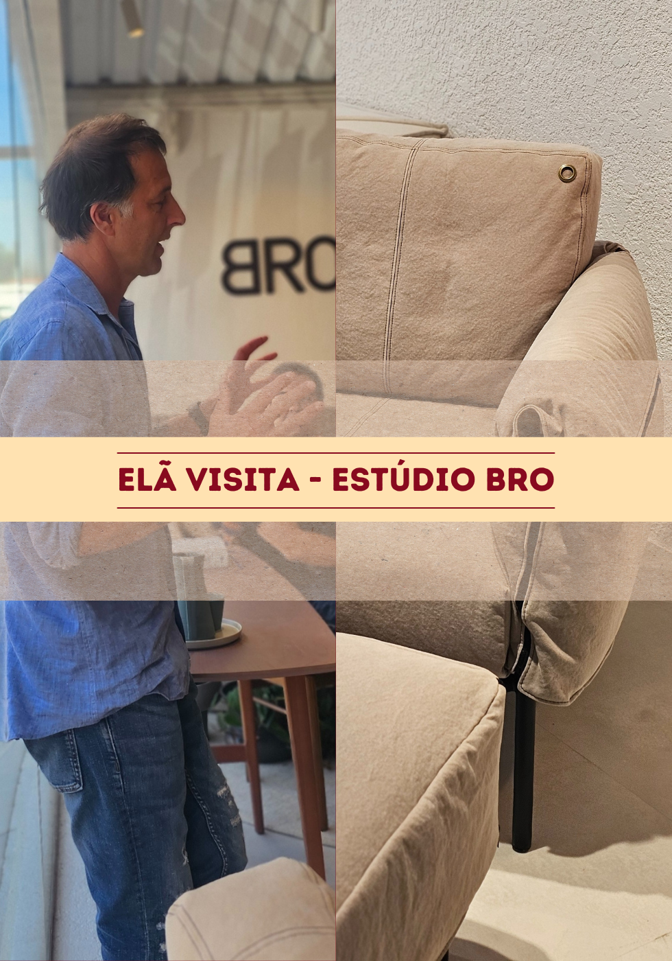 Elã Visita: Estúdio Bro