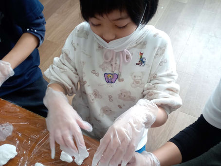 おやつクッキング(みずいろはうす)