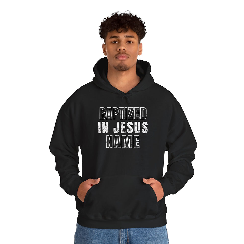 Thumbnail: Baptized in Jesus Name Hoodie