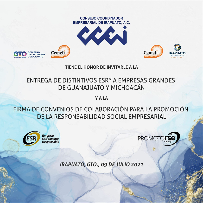 Entrega de Estatuillas del Distintivo ESR de Empresas Grandes