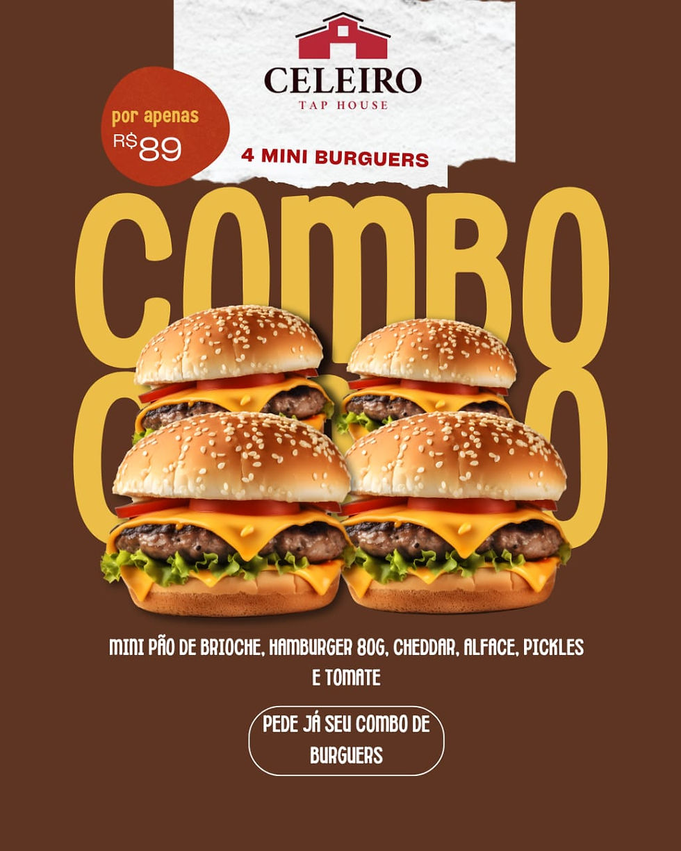 Combo 4 Burguers image
