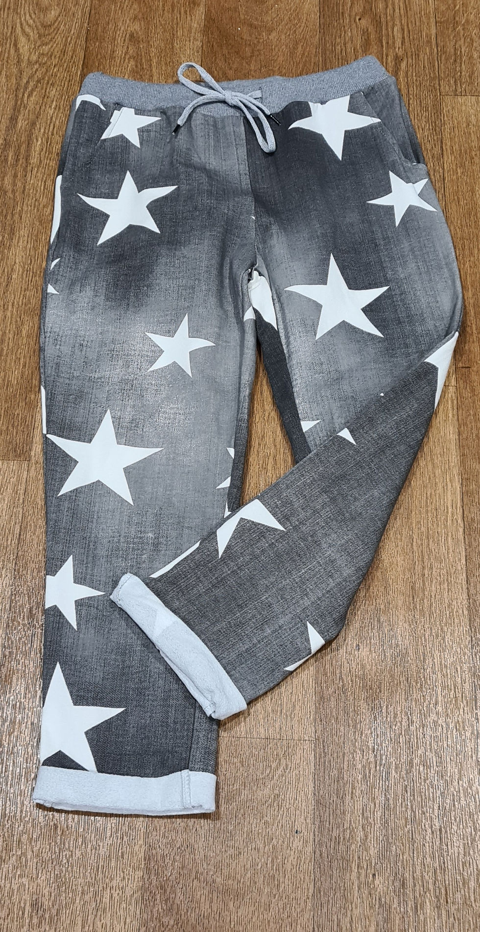 Charcoal Star Joggers