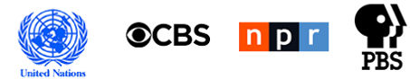 corporate logos of past clients of Kevin Wanzer