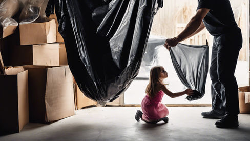 Hang Black Garbage Bags Over the Windows: Turn Fear into Strength!