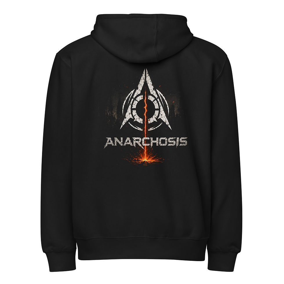 Thumbnail: Anarchosis Riftline Full-Zip Hoodie