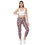 Thumbnail: Floral Design Pattern Crossover Leggings for Workouts with Pockets