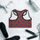 Thumbnail: Floral Design Pattern Padded Sports Bra