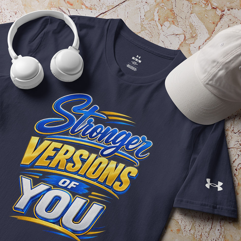 Thumbnail: Stronger Versions of You: Under Armour Athletic T-Shirt for Gym