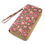 Thumbnail: Floral Double Zipper Wallet