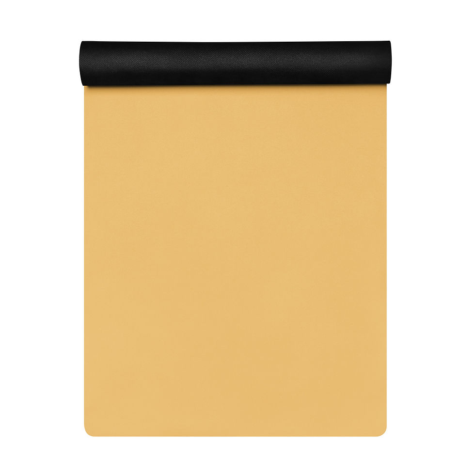 Thumbnail: Harvest Gold Serenity yoga mat for men