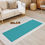 Thumbnail: Eastern Blue Serenity Rectangle yoga mat thick and wide
