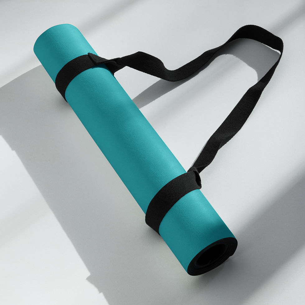 Thumbnail: Edgy Charm Forest Inspired yoga mat for camping
