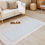 Thumbnail: White Serenity yoga mat thick and wide