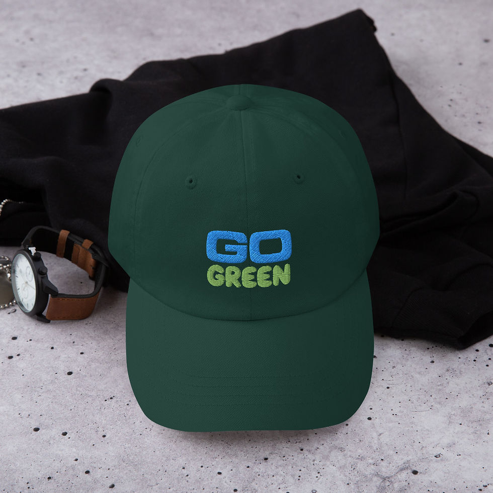 Thumbnail: Go Green - Dad hat