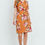 Thumbnail: Surplice Neckline Ribbon Detail Floral Dress