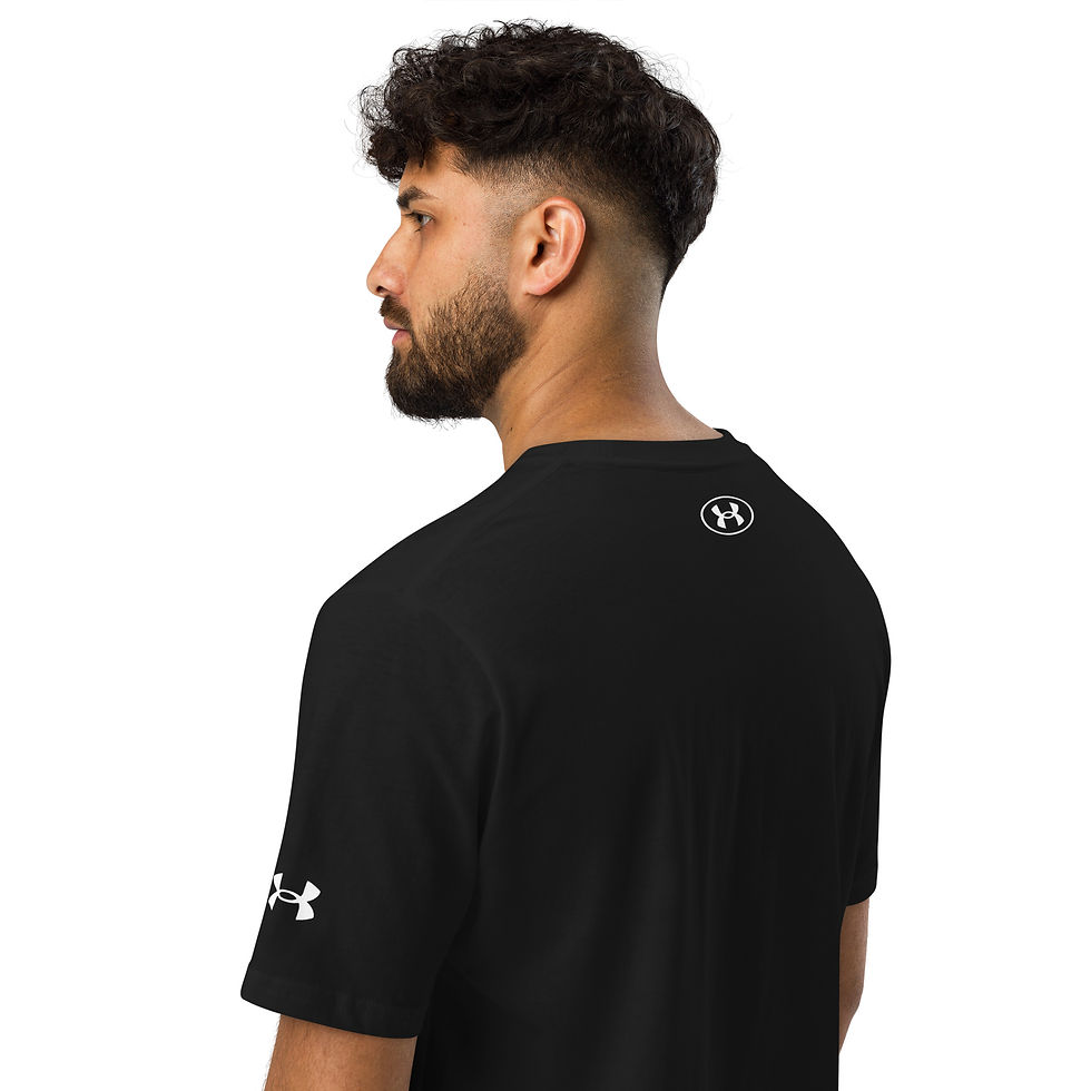 Thumbnail: HEAVY IRON, QUIET MIND Under ArmourⓇ Quick-Dry Unisex Gym T-Shirt