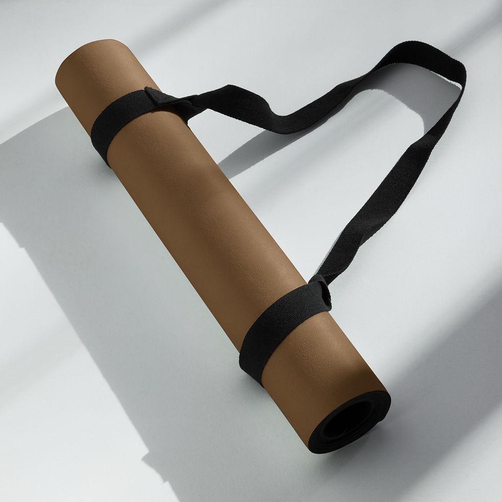 Thumbnail: Earthly Brown Serenity yoga mat for camping
