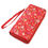 Thumbnail: Floral Double Zipper Wallet