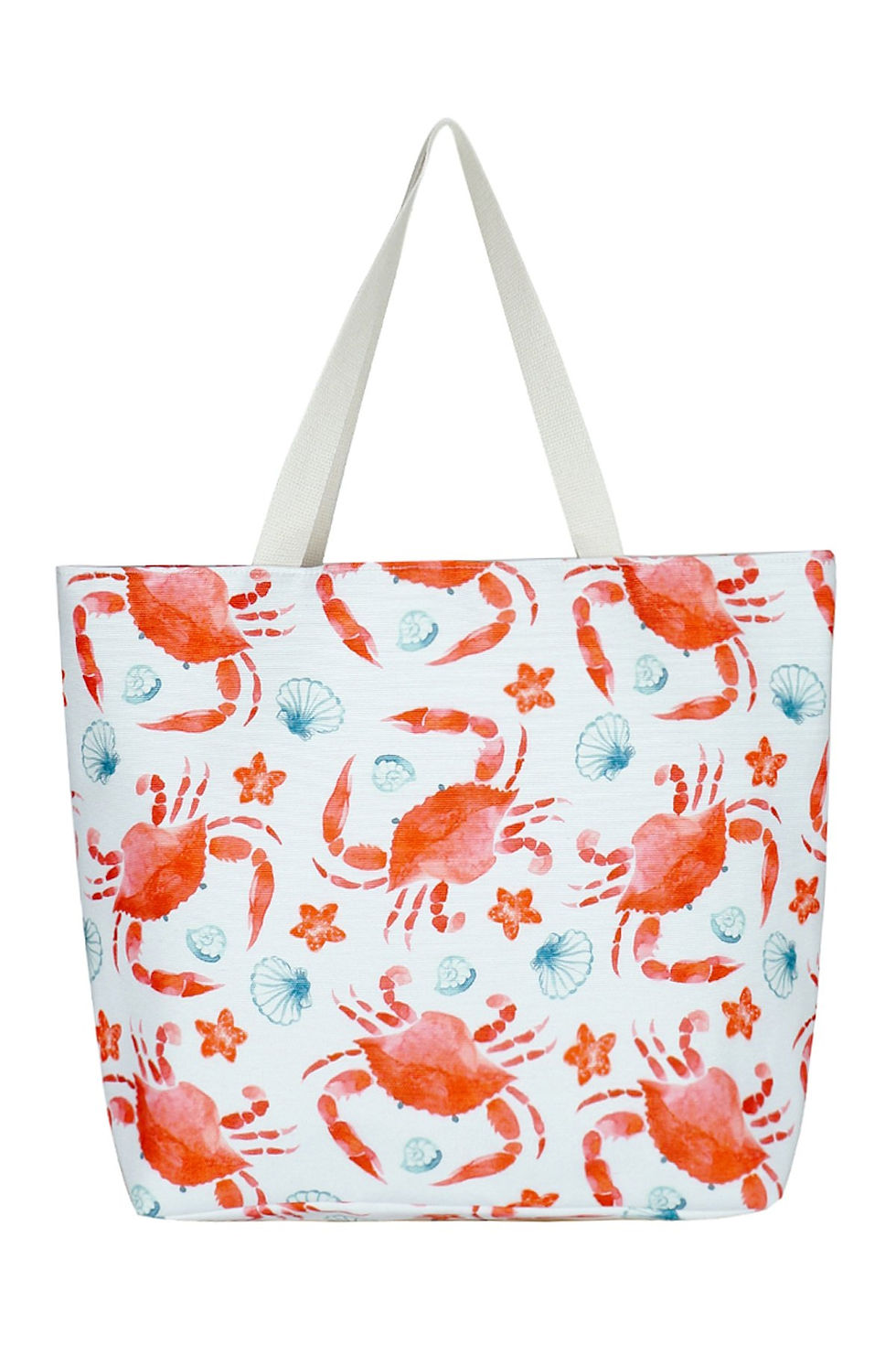 Thumbnail: Crab Water Color Tote Bag