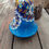 Miniature : Cloche Matriochka (Artisanat Russe) -bleue-