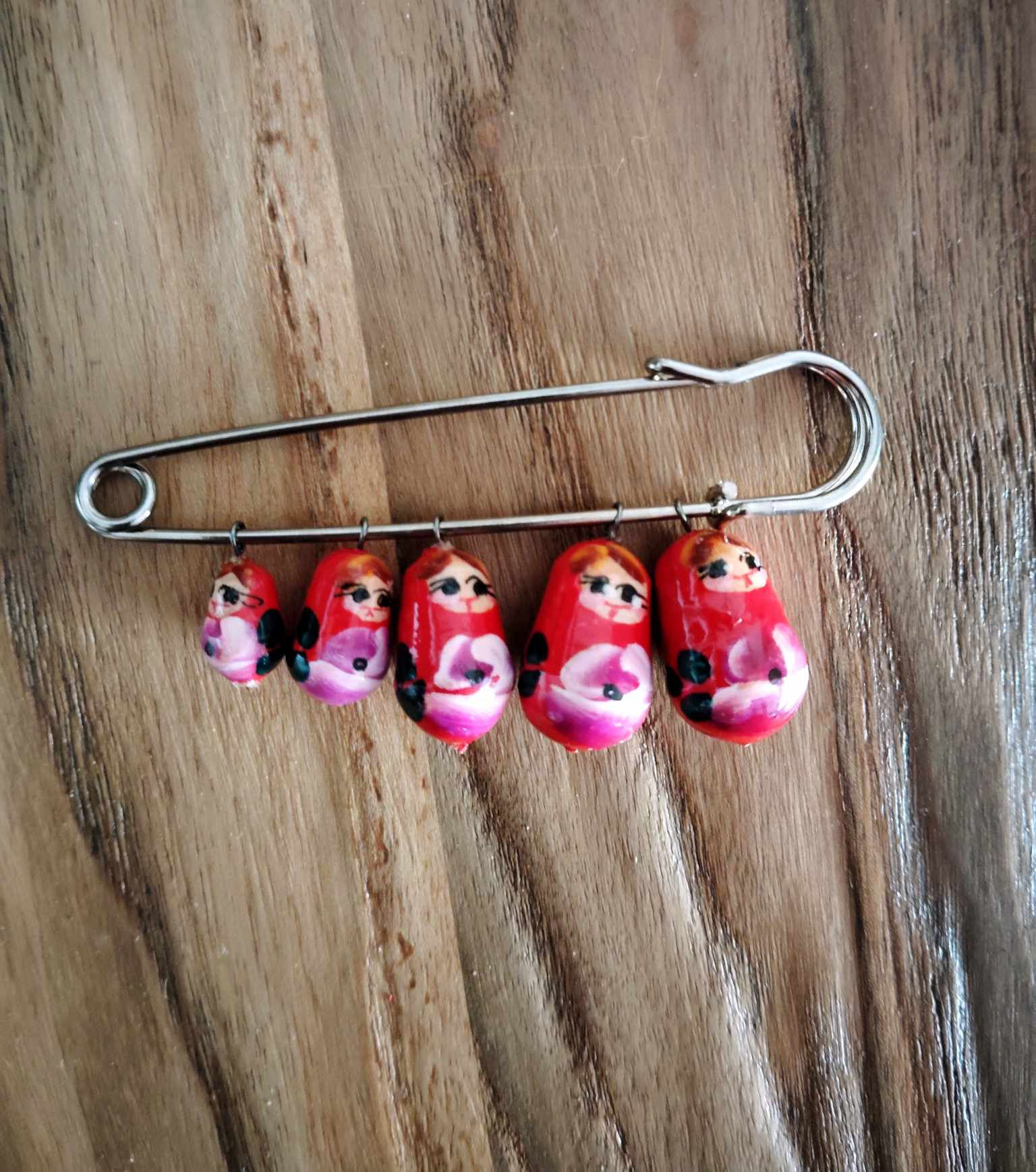 Broche ou Epingle Matriochka