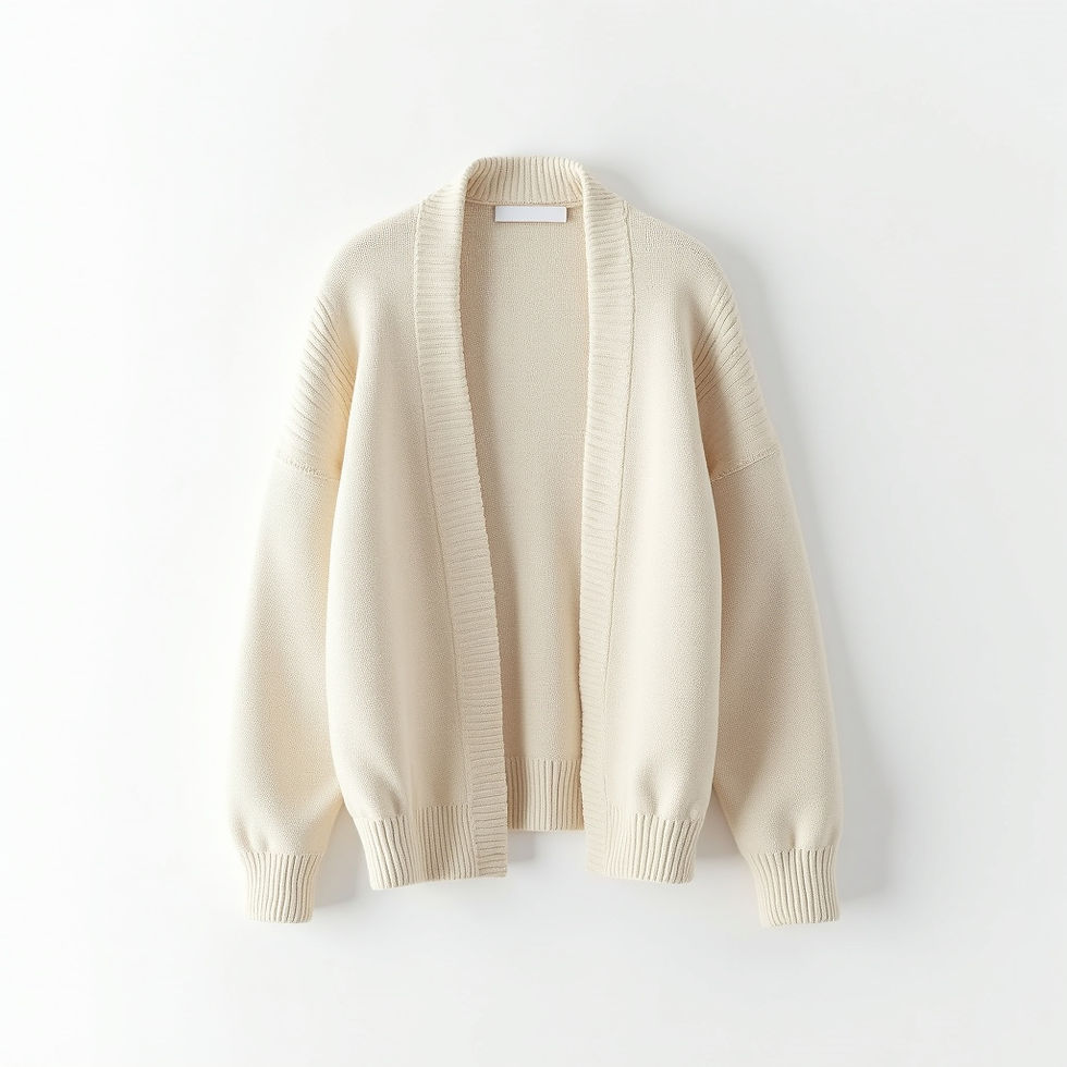 Cotton Knit Cardigan